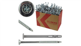 Kołki Rozporowe Wbijane Szybkiego Montażu Z Kołnierzem Smk 8X80 100Szt.