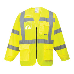 Jacket Hi-Viz Saturn Yellow Class 3 EN47
