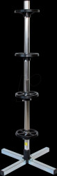 Garage - Wheel and tire holder, up to 100kg, up to 225mm