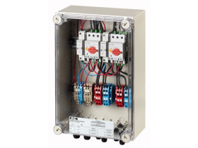 Rozłącznik przeciwpożarowy do fotowoltaiki PV SOL30-SAFETY na 2 stringi MC4 230VAC SOL30X2-SAFETY-MC4-U 168098 EATON