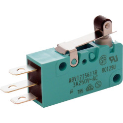 Panasonic ABV1215603R Miniature Micro Switch Short Roller 30V DC 250V AC 5A IP67