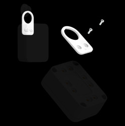 RAKwireless Hook Loop Mount (Mark J) Biały - mocowanie