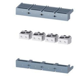 Przyłącza tunelowe do podłączenia 2 przewodów Cu/Al z osłoną 2x120-300mm2 4P do 3VA15/25 3VA9504-0JB23