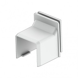 Pokrywa przepustowa LHD 20x20mm biały KOPOS