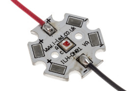 Tablica LED IHH-OM01-HYRE-SC221-WIR200., 1A, 1.8 → 2.6V, kolor: Czerwony 355mW, ILS, IHH-OM01