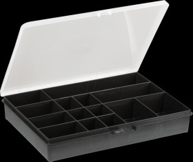 107914 Big Assortment Box with 14 compartments.
