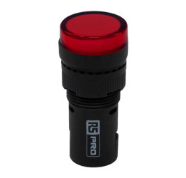 Kontrolka 24V ac/dc Czerwony RS PRO Montaż panelowy