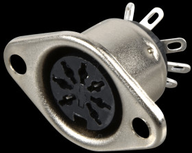 DIN socket, 7-pin