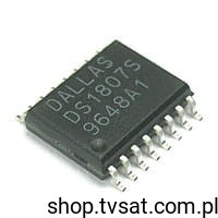 DS1807S Dual Audio Taper Potentiometer SMD-SO16L DALLAS