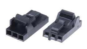 Obudowa złącza 3-pinowe -rzędowe raster: 2.54mm TE Connectivity Żeński Montaż na kablu AMPMODU MTE Złącze jednorzędowe