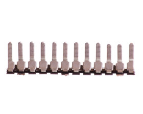 Mostek łączeniowy do złączek śrubowych trzypiętrowych brązowy 037546 /10 szt./