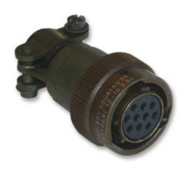 Złącze 6-pinowe Żeński Souriau Sunbank by Eaton Żeński Montaż na kablu MIL-C-26482 seria G 1 rozmiar 10