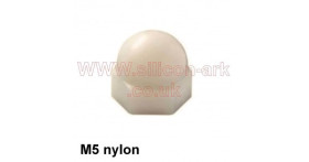 M5 Nylon domed nuts - bag of 50