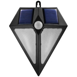 Lampa solarna ścienna 6 LED Maclean Energy z czujnikiem ruchu MCE168 2x solar MCE168