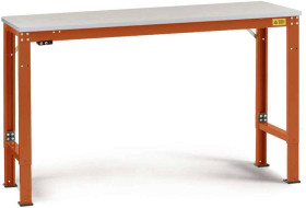 Manuflex LU7008.2001 ESD Stół roboczy UNIWERSALNY ESD, stół specjalny z płytą melaminową, szer. X gł. X wys. = 1000 x 60