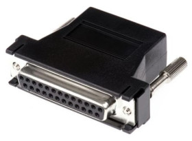 Adapter do złączy RJ, Bez ekranowania, 25-stykowe D-sub żeńskie, RJ45