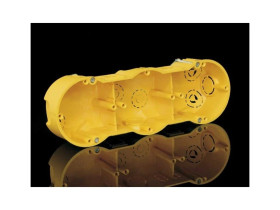 Puszka montażowa p/t 212x70x45 żółta KP 64/3L NA