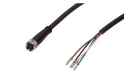 Złącze Kablowe M8 Proste Żeńskie 4-Pinowe Końcówka Niezarobiona 4X0.34Mm2 Pur...