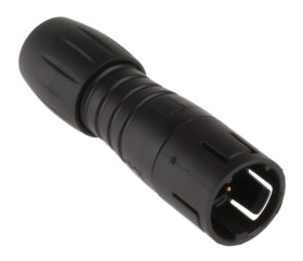 Złącze wielostykowe przemysłowe 4-pinowe Subminiaturowe Montaż na kablu Wtyczka binder