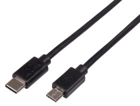 Micro:bit USB C Cable Black 30 cm
