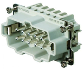 Wkład do złącz przemysłowych HDC HE 10 MP 1873550000