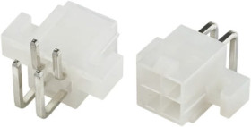 MF42-RE-04 złacze 4-pin kątowe do druku r=4,2mm