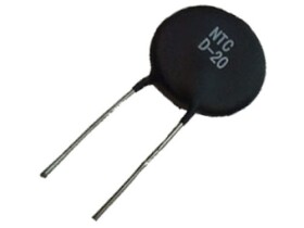 Termistor NTC ochronny 10ohm 6A, śr.20mm; NTC10D-20
