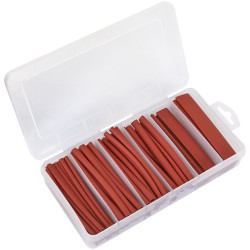 Sealey HST100R Heat Shrink Tubing Assortment 100mm 95pc - Red