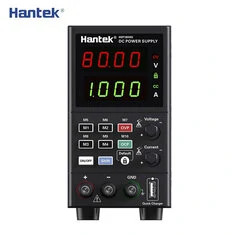 Hantek HDP180V8S Zasilacz DC z Wyświetlaczem Czterocyfrowym Funkcja Szybkiego Ładowania USB Przełącznik AC 230/115V Napięcie Wyj