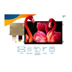 RVT70HSLFWCA0 - wyświetlacz LCD IPS 7&quot; 1024x600 z panelem dotykowym (LVDS)