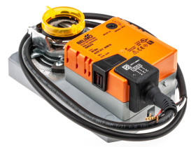 Siłownik przepustnic powietrza 24 V AC/DC Otwarte/zamknięte 20Nm 4m²