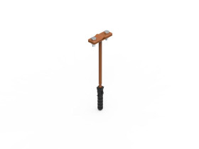 LA 8004 uchwyt z kołkiem f-12 l-160 91200313 ELKO-BIS