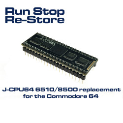 J-CPU64 6510/8500 replacement for the Commodore 64