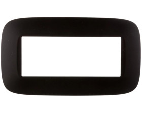 VALENA ALLURE Ramka pięciomodułowa czarny mat 754406