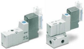 Pneumatyczne zawory elektromagnetyczne SMC 3/2 230V ac 3/2 portowy M5