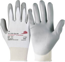KCL 619-7 Camapur ® Comfort Poliuretan, Poliamid Rękawice robocze Rozmiar rękawic: 7, S EN 388 CAT II 1 par(a)