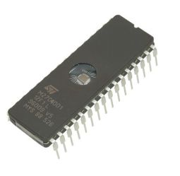 Pamięć EPROM 27C4001 (zam. 27C040) DIL32 (UV) ST 120ns