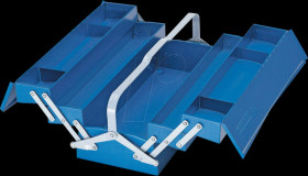 1335 L Tool box, empty, 5 compartments, 210x535x225 mm