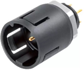 Panel plug, 5 pole, THT, snap lock, straight, 99 9215 090 05