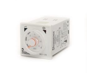 Analogowy przekaźnik czasowy opóźnienie wyłaczenie 1,2-12sek 24V AC/DC-220V AC 1P T0-RZ1A1B12S-25