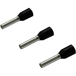 Rittal 4050.733 Ferrule 1.5mm&#xB2; Black Partially Insulated 500pcs