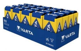 OUTLET bateria alkaliczna Varta Industrial PRO 6LR61/9V 4022 (taca) - 19 sztuk
