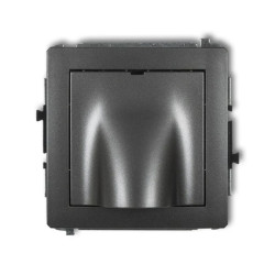 DECO Mechanizm wypustu kablowego grafitowy 11DWPK