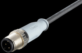 43-10118 SAL M12 x 1, 4-pin, 5 m, cable plug