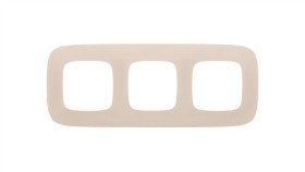 Valena Allure Ramka Potrójna Kremowy 754313