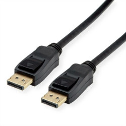 VALUE Kabel DisplayPort, DP v1.3/v1.4, M/M, czarny, 5 m