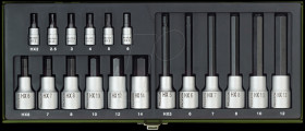 23100 Special kit for hexagon socket screws, 18 pieces