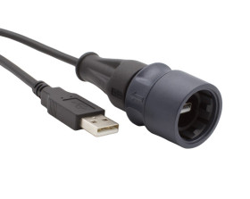 Kabel USB Złącze A USB 2.0 Złącze B USB A dł. 5m Przewód USB USB 2.0