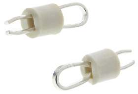 Wtyk montażowy, Biały, izolacja: Tak, 1.6mm