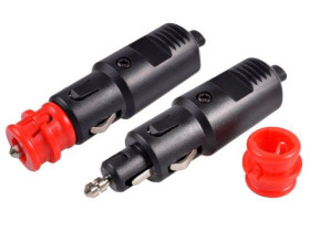 UNIWERSALNY WTYK MONTAŻOWY DO ZAPALNICZKI SAMOCHODOWEJ Z BEZPIECZNIKIEM